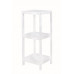 WHITE SCAFFALE 3 PIANI CM.32X32X80H (2pz)